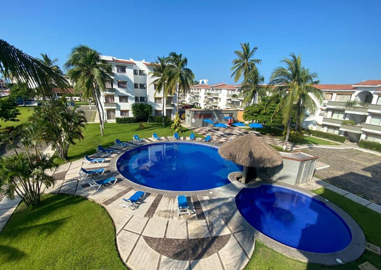 hermoso departamento, condominio suites las palmas Manzanillo Exterior foto